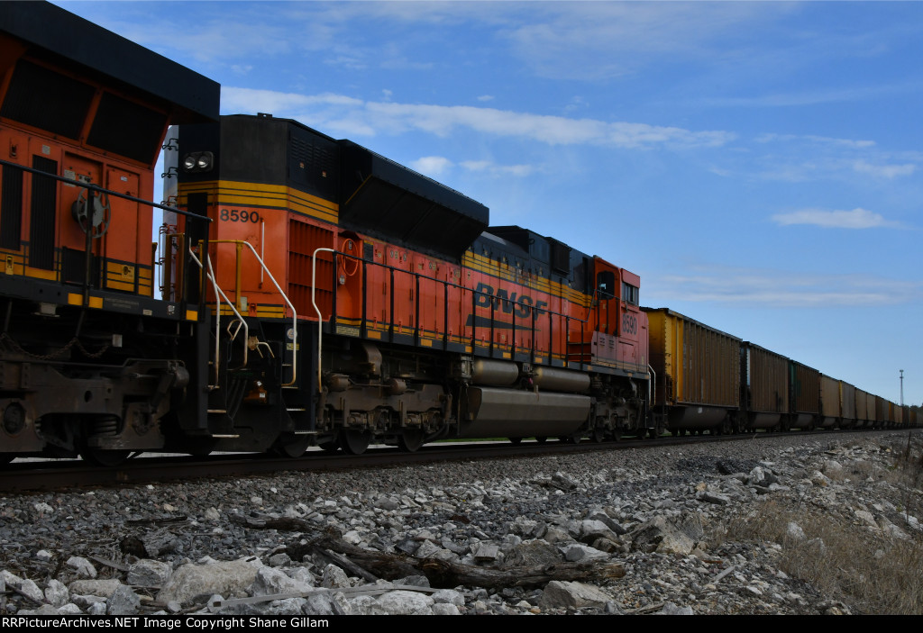 BNSF 8590 Roster shot